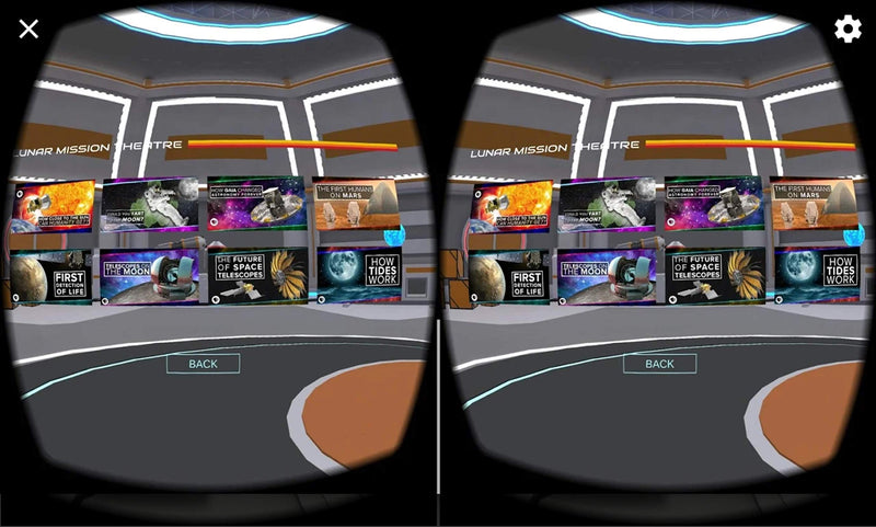 PBS Retro Space-Themed Virtual Reality Headset for Android and iPhone + PBS Lunar Base VR App