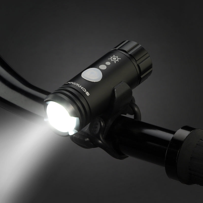 Schwinn LED Bike Light Headlight Usb Rechargeable 300 Foot Beam Distance