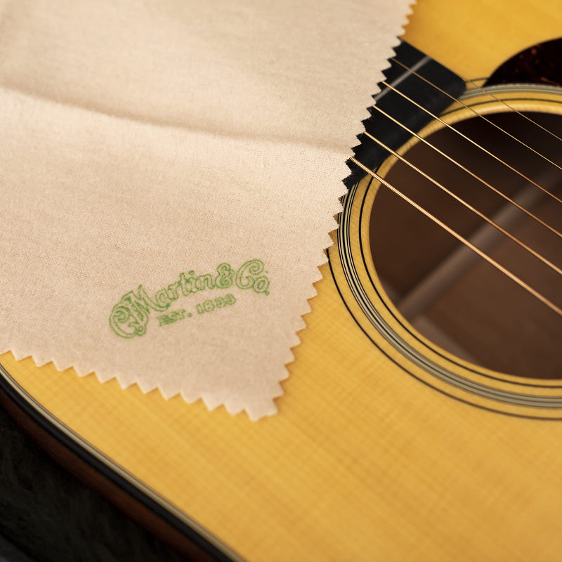 C F Martin 18A0091 Guitar Cleaning Cloth, Tan