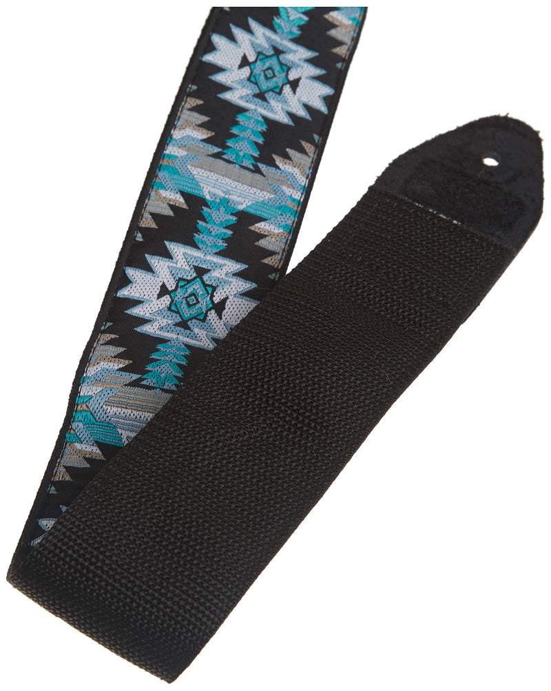 [AUSTRALIA] - Ernie Ball Jacquard Guitar Strap, Albuquerque Blue (P04609) Southwest 