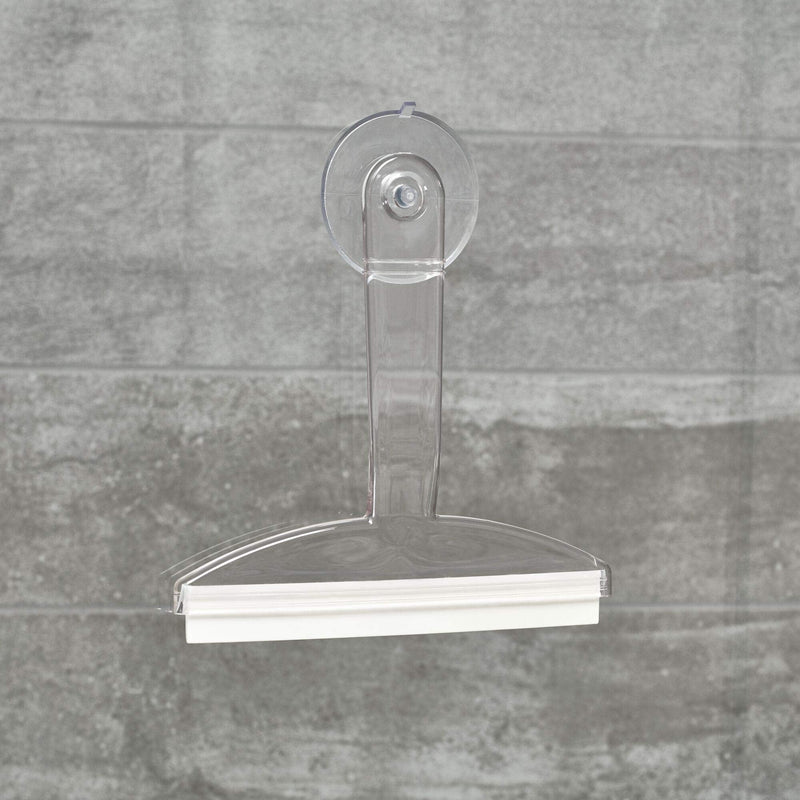 [AUSTRALIA] - 8" Clear Plastic Suction Squeegee Shower Window Cleaner Small 