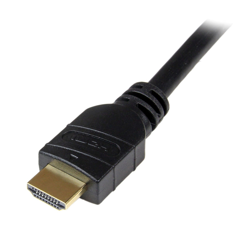 StarTech.com 15m (50 ft) Active CL2 in-Wall High Speed HDMI Cable - Ultra HD 4k x 2k HDMI Cable - HDMI to HDMI M/M- 1080p A/V, Gold-Plated (HDMM15MA) 15m / 50ft CL2 Rated