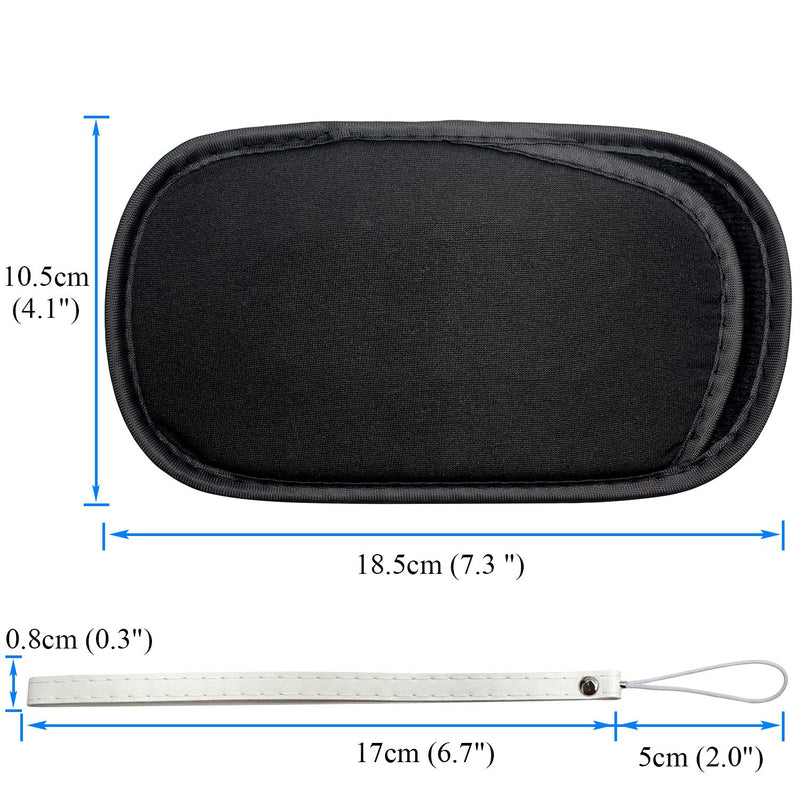 OSTENT Soft Travel Protective Case Pouch Cover Sleeve Compatible for Sony PSP 1000 2000 3000