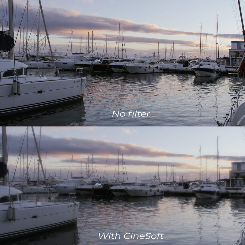 Tide Optics CineSoft Lens Filter Diffusion Mist Pro Dream Effect (72mm) 72mm