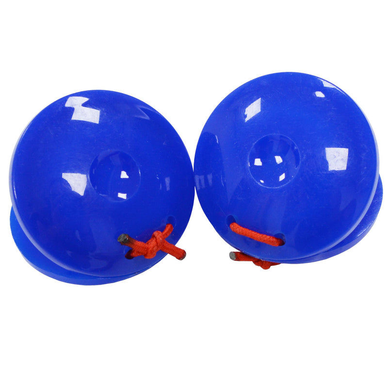 A-Star AP4311 Plastic Finger Castanets - Pair, Educational School Percussion, Blue 1 Pair