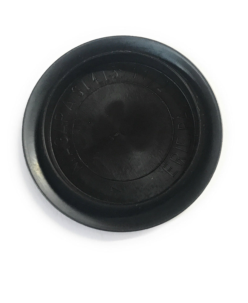 1 1/2" 1.5 inch Flush Mount Black Plastic Body and Sheet Metal Hole Plug Qty 10