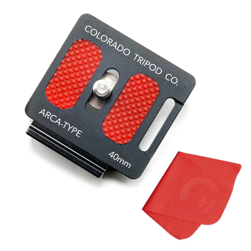 60mm Universal Arca Plate for Tripod Ball Head in Black 60mm