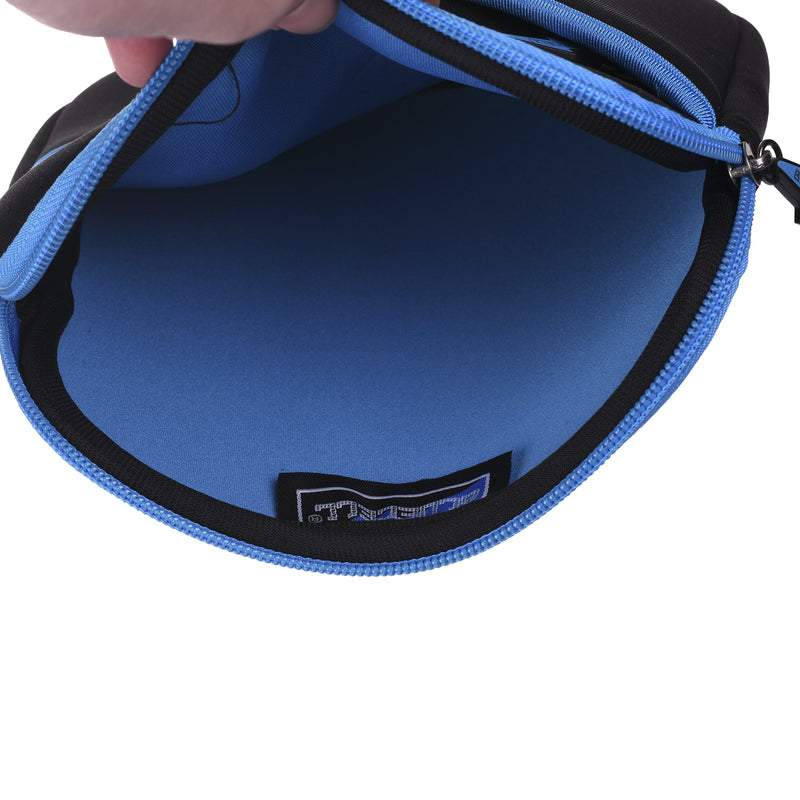 BCP 7-1/2inches External USB DVD/Blue-Ray/Hard Drive/GPS Neoprene Protective Storage Carrying Bag Sleeve/Pouch with Extra Storage Pocket