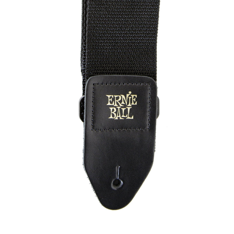 Ernie Ball P04037 Black Polypro Guitar Strap Standard