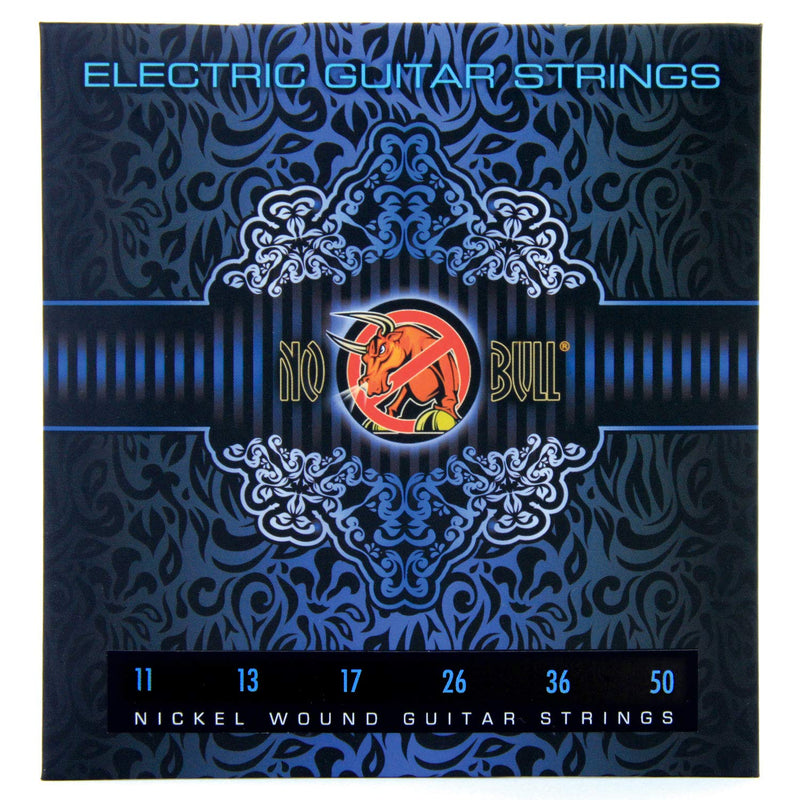 Nickel Wound 11-50 Guitar Strings for Electric - Regular 11s Medium Guage Full/Set Pack .011 11s Gauge Medium .011 0.11