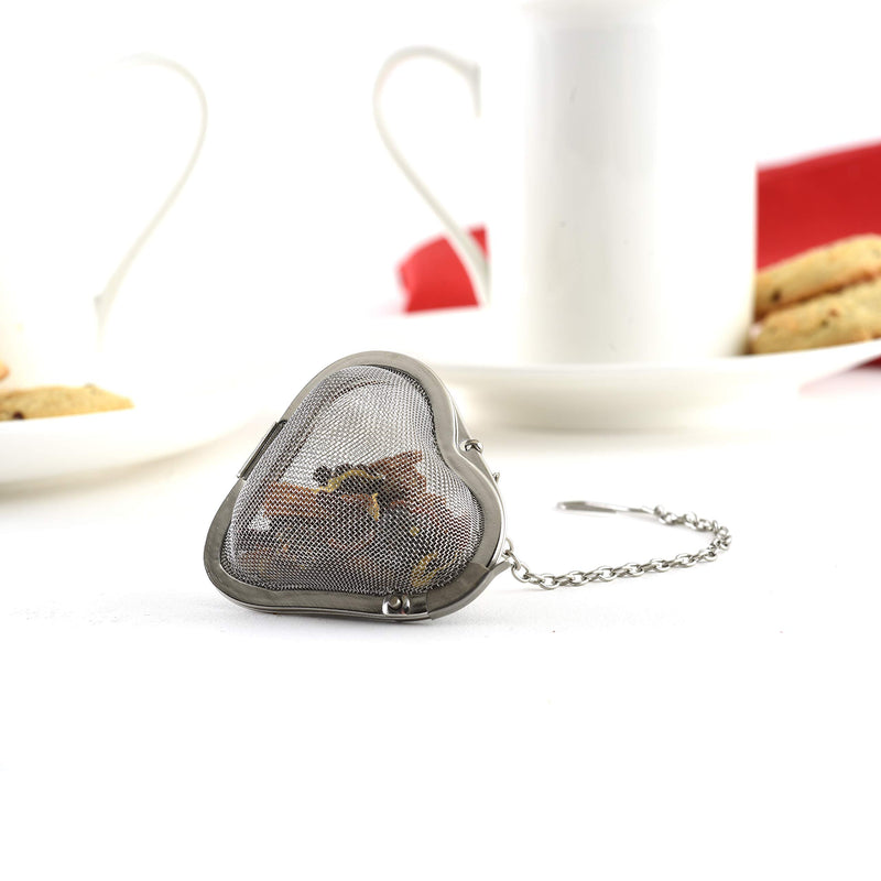 Norpro Stainless Steel Heart Tea Infuser, 2-Inch