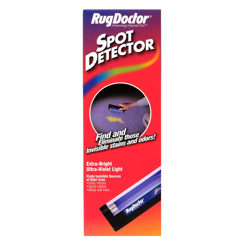 Rug Doctor Spot Detector, Finds Tough Stains Using Ultra-Violet Light, Use on Carpet Floors, Hardwood, Tile, Furniture, and More