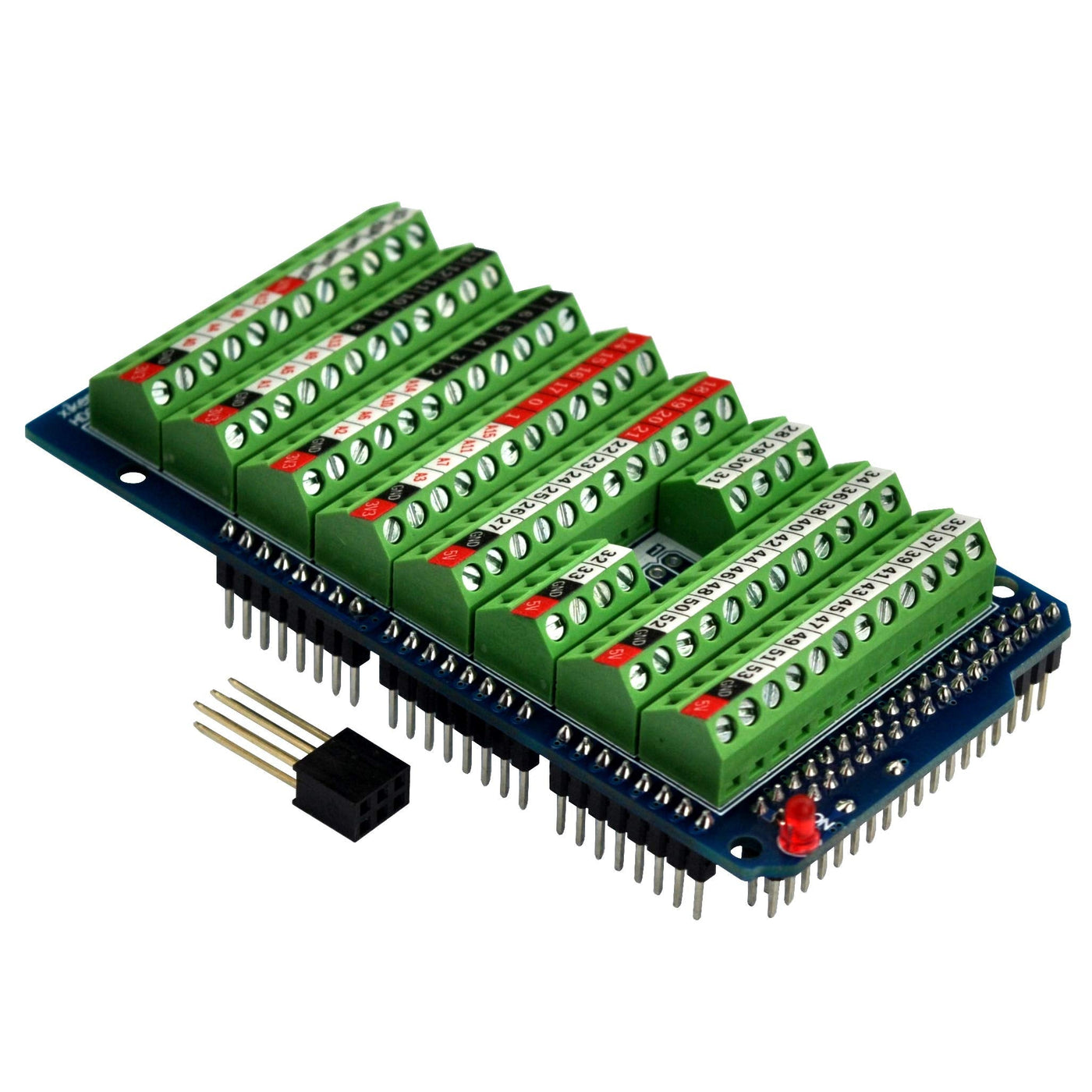 Screw Terminal Block Breakout Shield Module for Arduino MEGA2560 R3