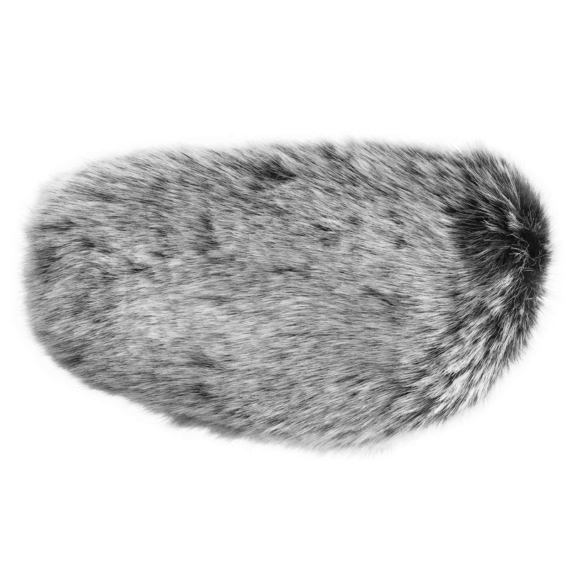 YOUSHARES Microphone Furry Windscreen - Outdoor Wind Cover Muff Mic Wind Shield Fur Pop Filter as Foam Cover Compatible with Rode VideoMic Pro+ Microphone Fur Windscreen