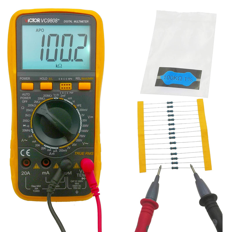 [AUSTRALIA] - EEEEE 61 Values (Pack of 1095) 1% 0.25w Resistor Book kit, 1Ω-10MΩ RoHS Compliant for Arduino, Assorted resistors Set, Assortment ohm Pack (Ω, K, M) 