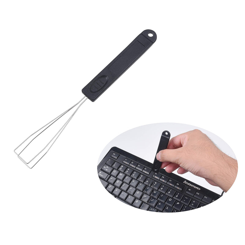 Camkix Keyboard Cleaning Kit - 1x Mini Brush, 1x Cleaning Brush, 1x Keyboard Cap Remover, 1x Air Blower and 1x Cleaning Cloth - Also for Laptops, Camera Lenses, Glasses - Home and Office