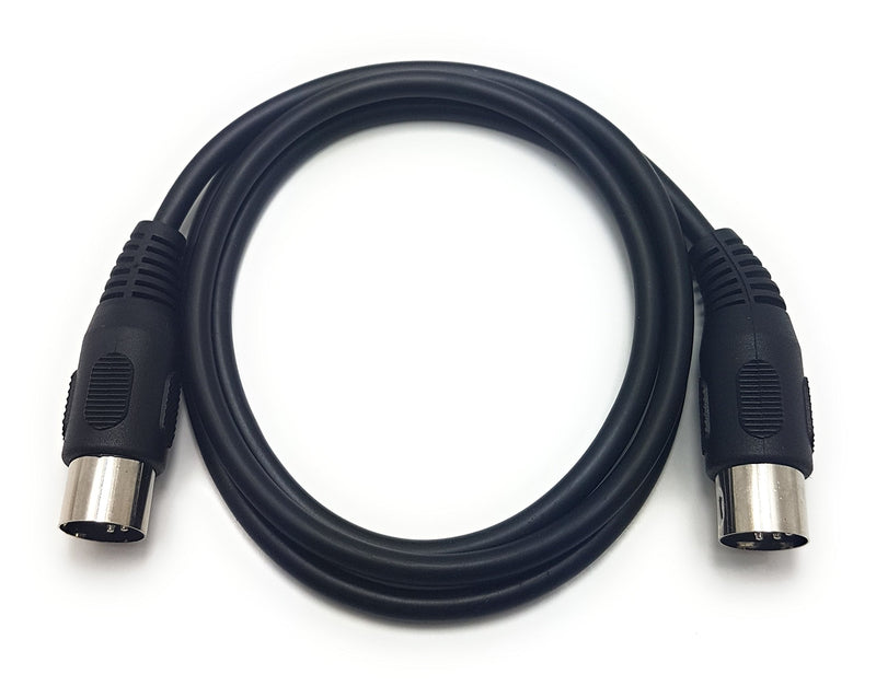 MainCore 1m long 5-pin Midi to 5-pin Midi Audio Cable lead Cord