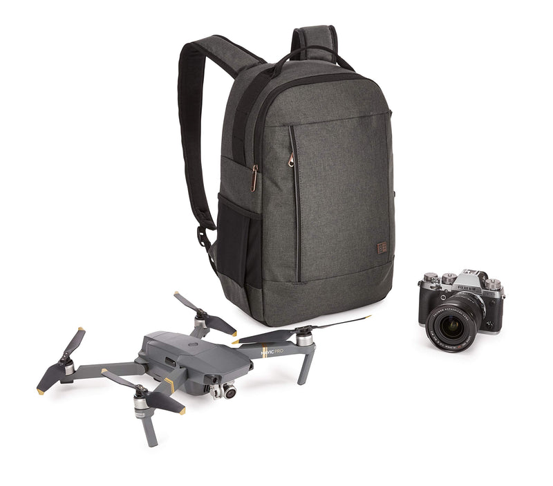 Case Logic ERA DSLR Camera Backpack, Medium, Black/ Grey