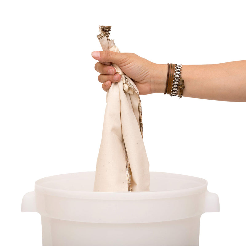 CoffeeSock Commercial 5 gallon - The Original Reusable Coffee Filter- GOTS Certified Organic Cotton Reusable Coffee Filters (2/pk)