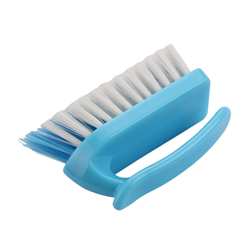 INCHOO Plastic Handle Soft Bristle Comfort Grip Scrub Cleaning Brush Scrubbing Brush, White