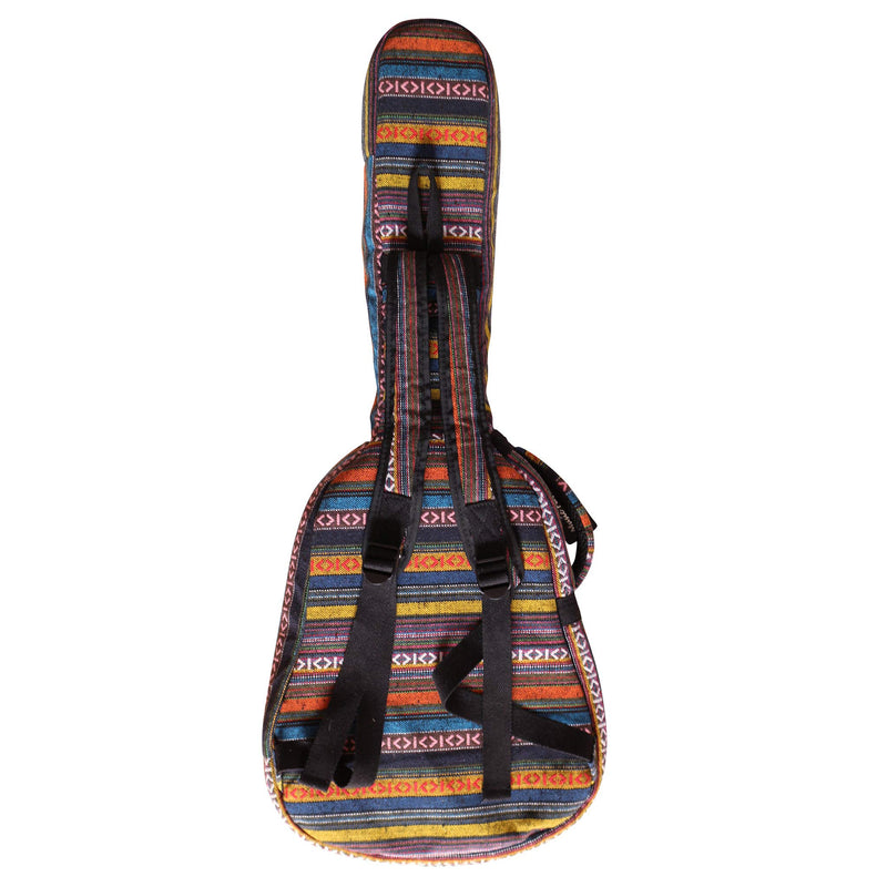 MUSIC FIRST Original Design 0.9" (23mm) Thick Padded Country Style Guitar Case, Guitar Bag, Guitar Soft Case. (FIT FOR 36~37 inch, 3/4 Junior Size GUITAR, PLEASE MEASURE YOUR GUITAR BEFORE PURCHASE!)