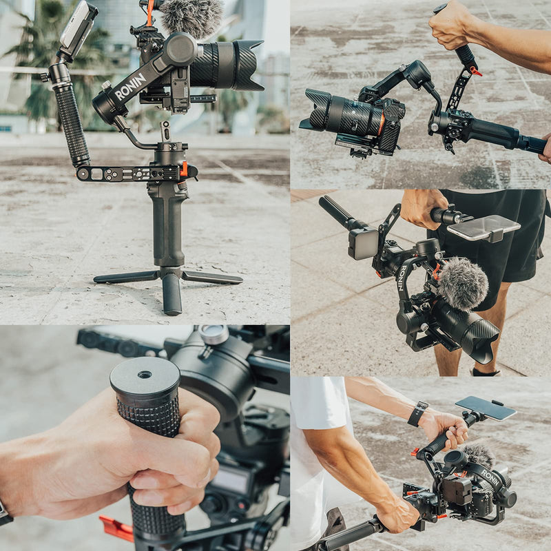 Adjustable Sling Handle Compatible for DJI Ronin RS 2 RSC 2 Gimbal Stabilizer with Monitor Video Light Microphone Mount Extension Handgrip Accessories