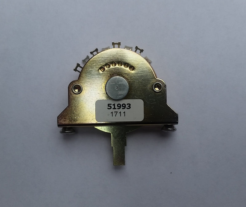 Oak Grigsby 5-way Blade Switch w/ Mounting Screws