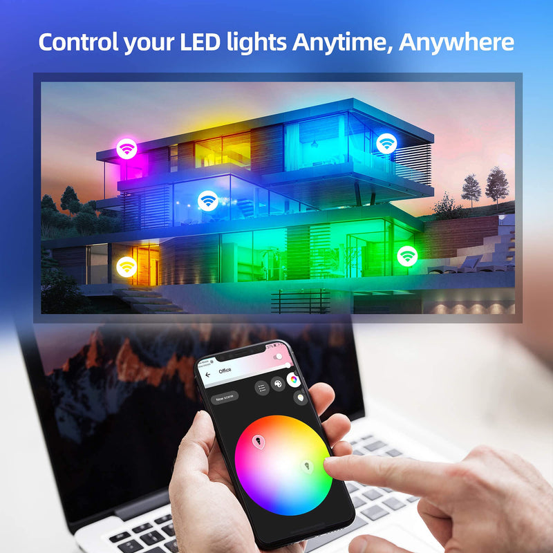 GIDEALED Zigbee3.0 LED Controller Pro Work with Hub Bridge Echo Plus for RGBW RGBWW RGBCCT Light Strip,APP/Voice Control Compatible with Alexa