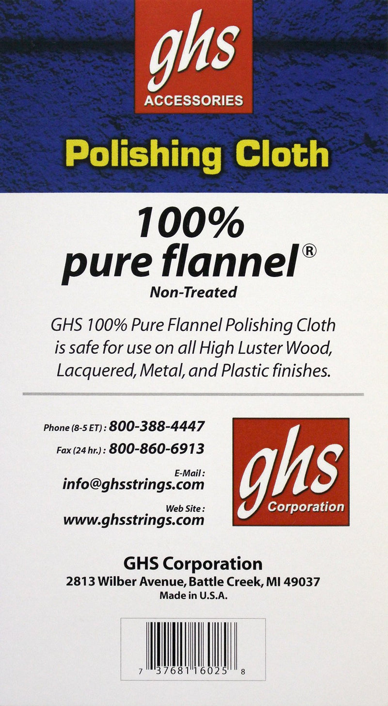 GHS Strings GHS POLISHING CLOTH (A7)