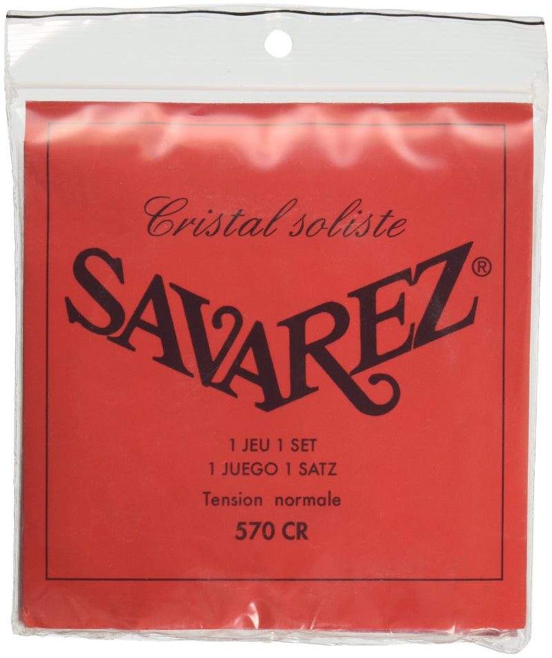 Savarez Classical Guitars Strings Alliance Cristal 570CR Set Standard Tension red