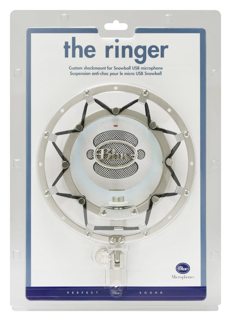 [AUSTRALIA] - Blue Ringer Universal Shockmount for Ball Microphones Argent 