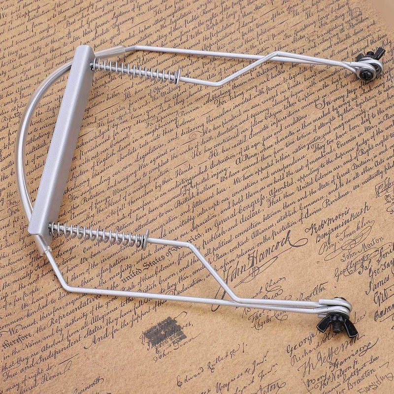 Vbestlife Durable Harmonica Holder, Durable Adjustable Metal 10 Holes Harmonica Neck Holder Rack Support Accessory