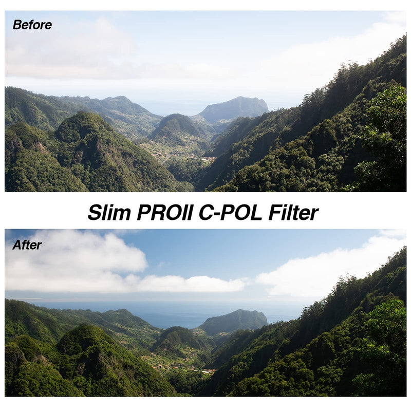 Haida 77mm Slim PRO II Multi-Coated CPL Filter Circular Polarizer Polariser 77 C-POL