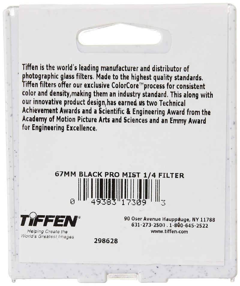[AUSTRALIA] - Tiffen 67BPM14 67mm Black Pro-Mist 1/4 Filter Single 