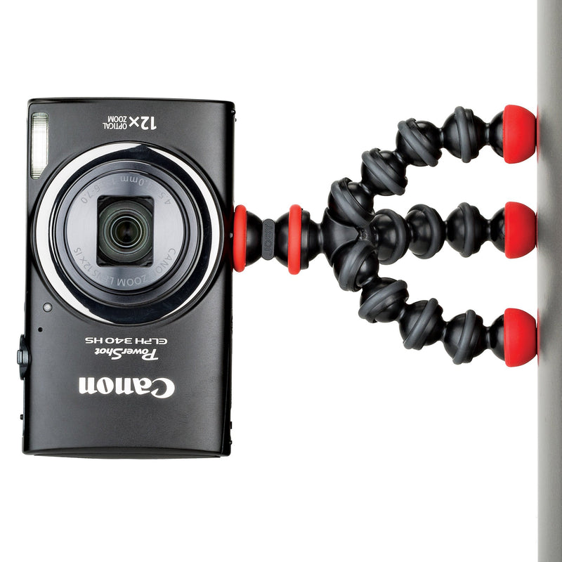 JOBY GorillaPod Magnetic Mini: A Portable, Compact Tripod with Magnetic Feet for Smartphones, Action Cameras or Point & Shoot Cameras up to 325 Grams