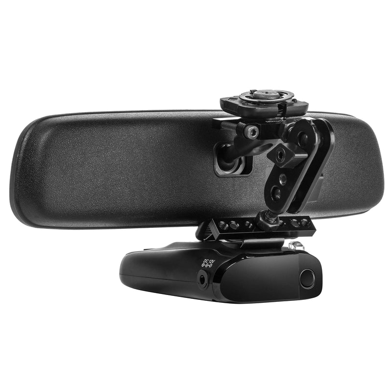 Radar Mount Mirror Mount Bracket + Mirror Wire Power Cord for Uniden DFR (3001109)