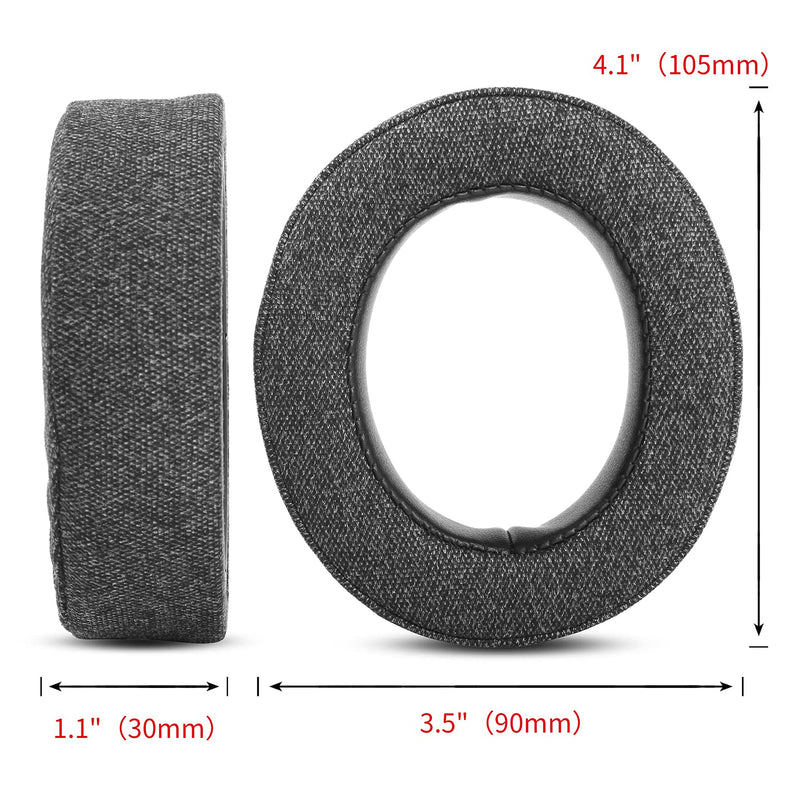 [AUSTRALIA] - HS70 Earpads Upgrade Thicker Fabric Ear Pads Cushion Replacement Compatible with Corsair HS70 Pro HS60 Pro HS50 Pro Headphone 
