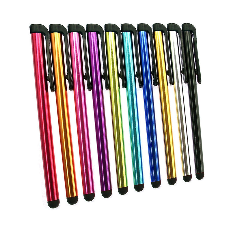 Metal Stylus Touch Screen Pen Compatible with Apple iPhone 4 4S 5 5S 5C 6 6 Plus iPad Galaxy Tablet Smartphone PDA (50pcs Mixed Colors 50pcs Mixed Colors