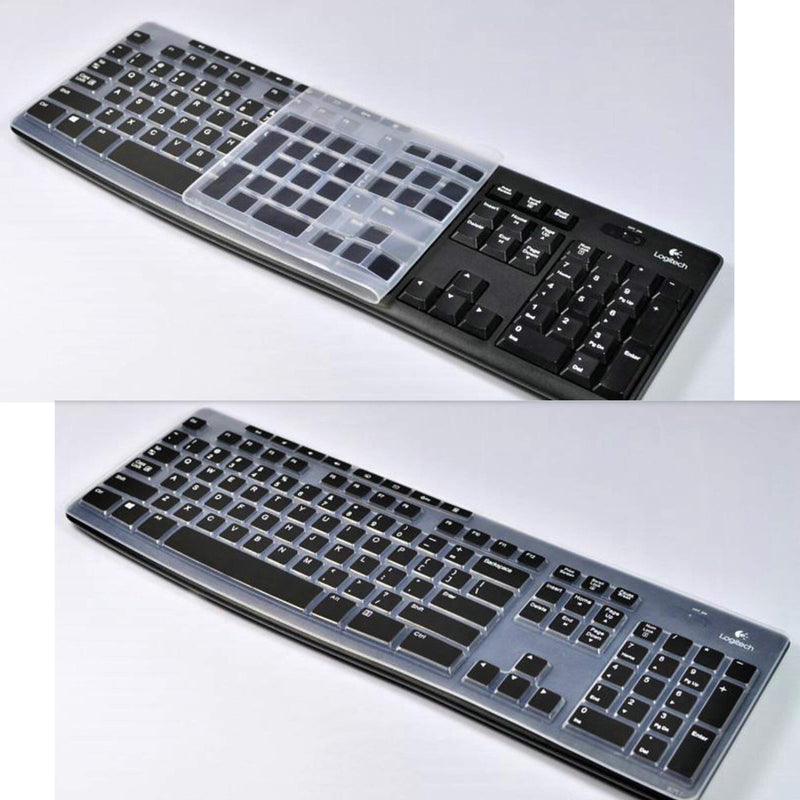 COSMOS Silicone Keyboard Cover Skin Protector for Logitech MK260 MK270 Keyboard