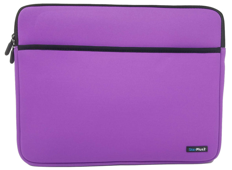 StarPlus2 A4 Sized Tracing Light Board Case 14.5" x 11" x 1" Bag Cover Sleeve Pouch Compatible with LitEnergy, Tikteck, Artdot, Mlife, Nxentc, Others - Purple Neoprene with Black Trim