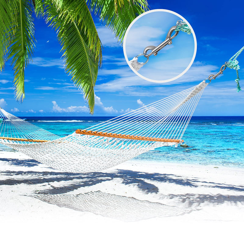 12 Pieces Double Ended Bolt Snaps Hook Zinc Alloy Double Trigger Clips Home Pet Accessory for Linking Dog Leash Collar Leash Key Chain Horse Tack Pet Sling Feed Buckets (2.75 Inch) 2.75 Inch