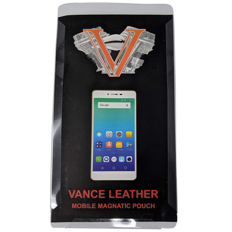 Bikers Place Motorcycle Magnetic Cell Phone & GPS Holder Tank Bag Compatible i Phone, Samsung Blk Waterproof