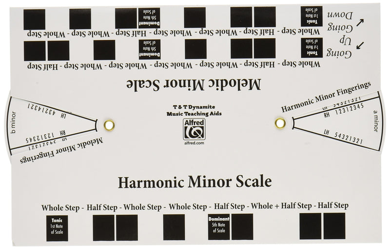 Alfred's Music Scale Teacher: All-In-One Flashcard (White)