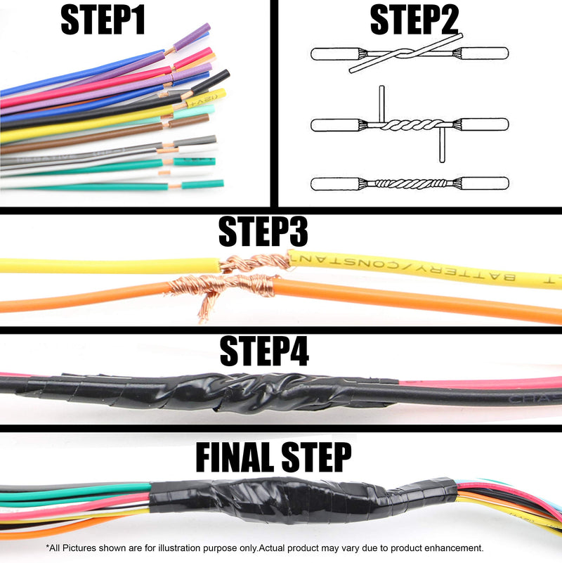 Xtenzi Car Radio Wire Harness Compatible with Jensen CD DVD Navigation in-Dash - XT91081