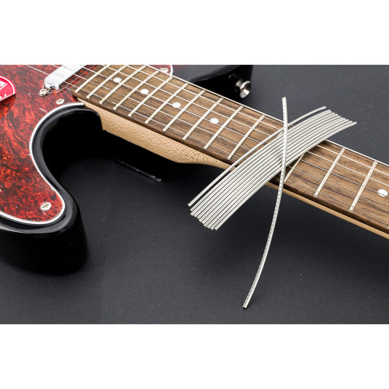 Sintoms E206109 Elite Series Nickel Silver Extra Hard 2.0mm Small Fret Wire Set for Vintage Fender Classical Acoustic Guitar 2.0mm Width