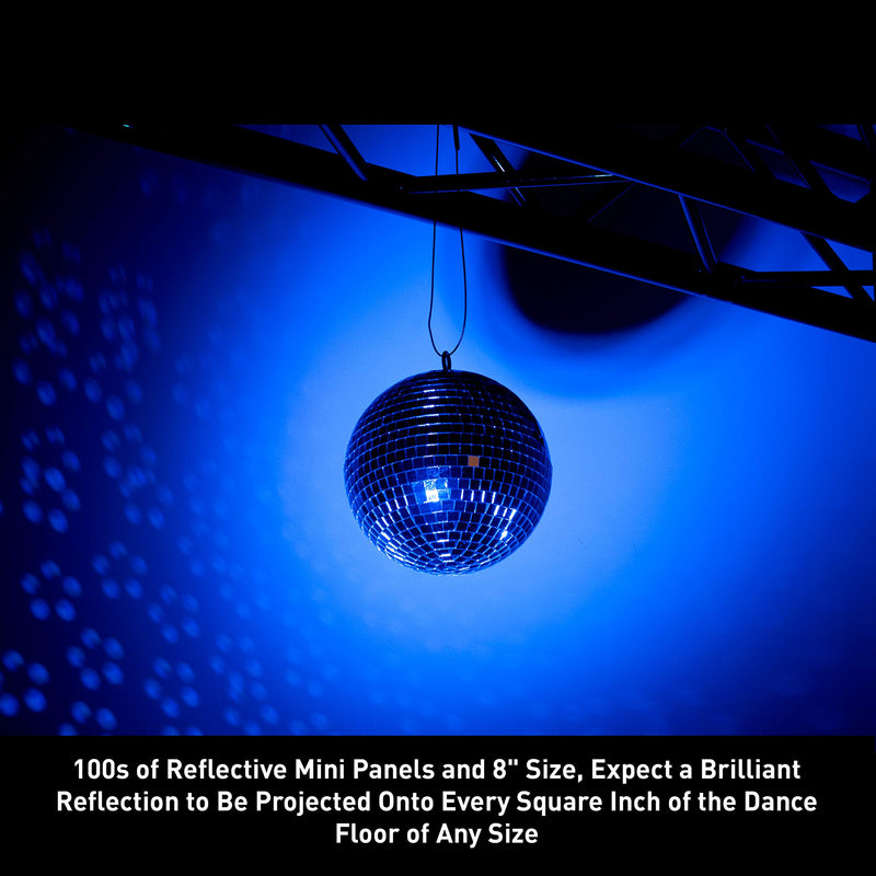 ADJ Products 8" MIRROR BALL, 0 (M-800) 8"