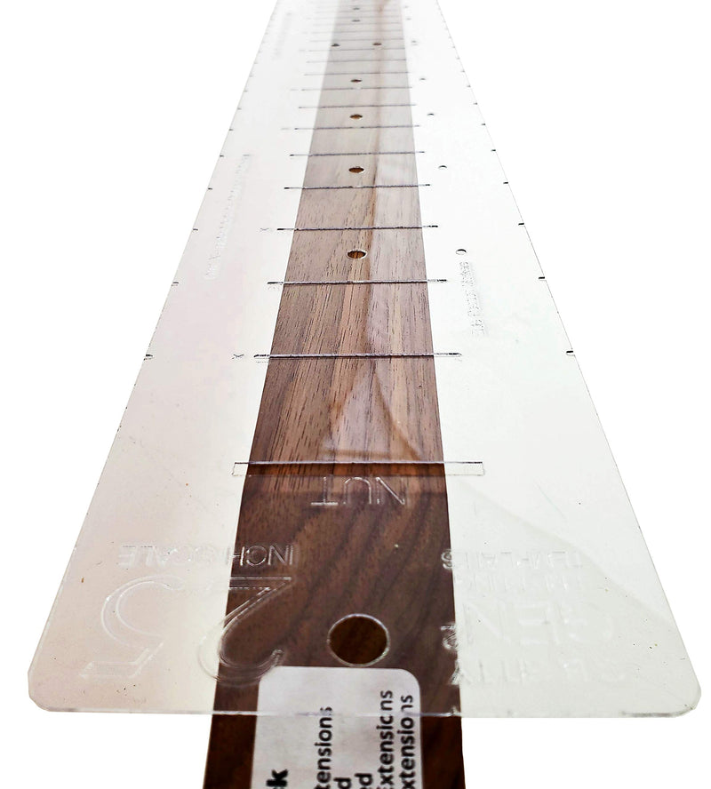 25-inch GEN2 Fretting Scale Marking Template for Guitars - Popular Scale used on National(TM) and Paul Reed Smith(TM) Guitars