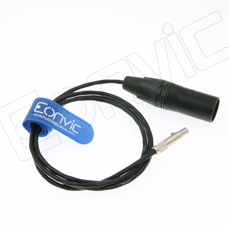 Eonvic Odyssey 7Q to XLR-4 Pin Male Universal 12v Power Cable 36”.