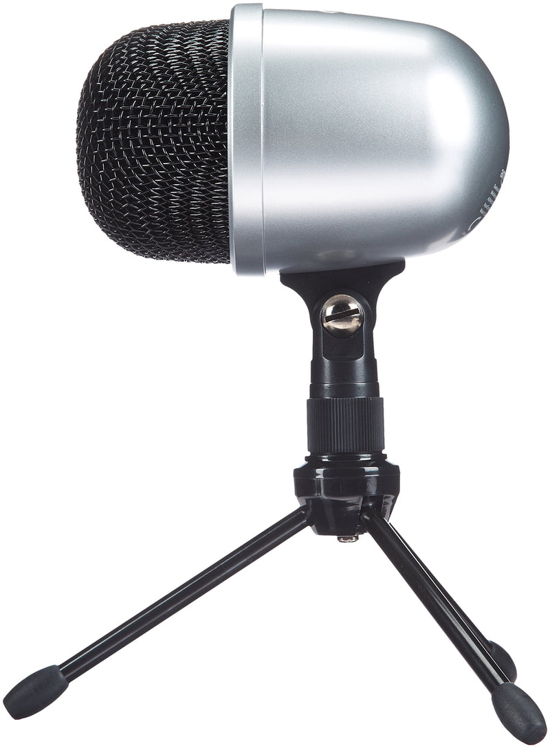 Amazon Basics Desktop Mini Condenser Microphone - Silver