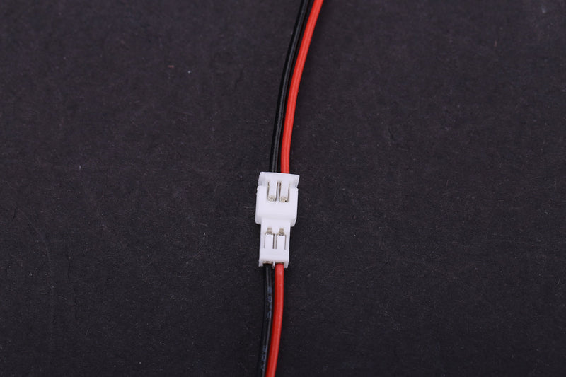 100MM JST Connector Micro JST 1.25MM 2-Pin Male&Female Connector Plug with Wires Cables 20 Sets